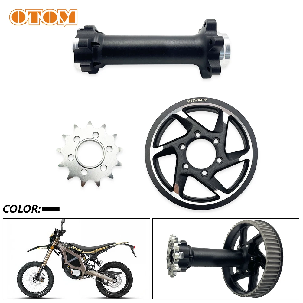 2025 Motocross Jackshaft Assembly For SURRON Ultra Bee Mid Shaft Bushing Primary Drive Belt Rear Pulley Mid Shaft Front Sprocket