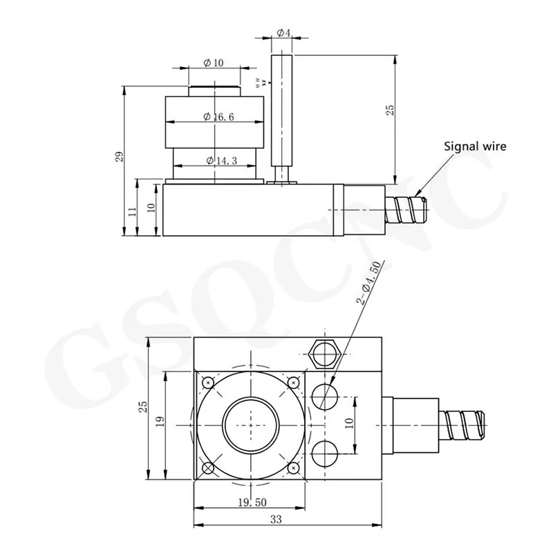 High-precision Knife Setting Instrument Jade Engraving Machine Denture Machine Broken Knife Detection Ultra-small Sensor Mp11