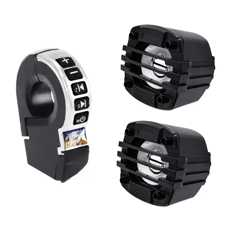 AliExpress NONE E-bike Motorcycle Handlebar USB Charging Audio  BT Audio With Switch With Bluetooth Speaker