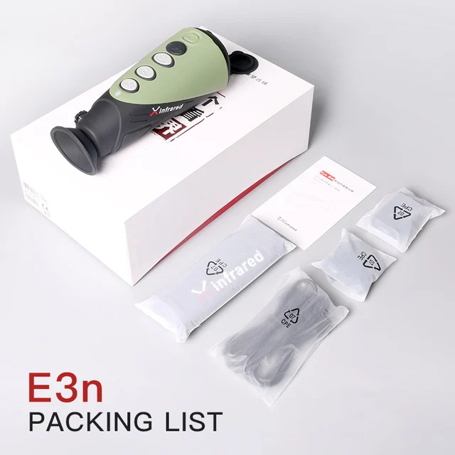 Hunting Thermal Imager InfiRay E3N Handheld Monocular Infrared Camera Jungle Wild Boar Wolf Rabbit Outdoor NIght Observation