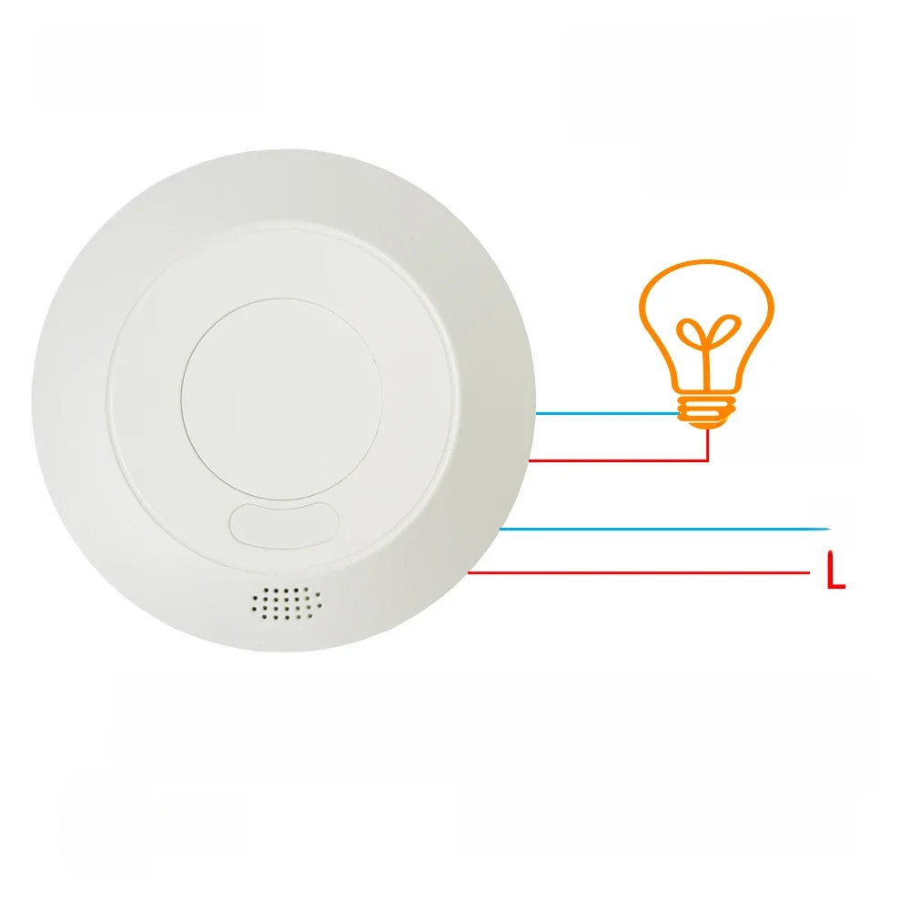 ZigBee/Wifi Motion MmWave czujnik obecności do oświetlenia 110/220V bezprzewodowy przełącznik włącznik/wyłącznik przekaźnik Tuya Smart Life Home Automation DIY — zdjęcie 2