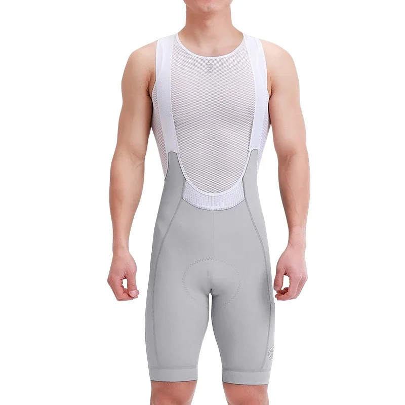 AliExpress INBIKE 2025 Men's Cycling Bib Shorts High-Waisted Breathable Biking Bicycle Bibs Pants MTB Cycling Clothing Man with Pockets