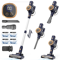 Vortisys N9 Vacuum Cleaner 55KPA 350W,5-in-1 Filter, 55 Minutes Cordless Vacuum Cleaner for Carpets and Pet Hair