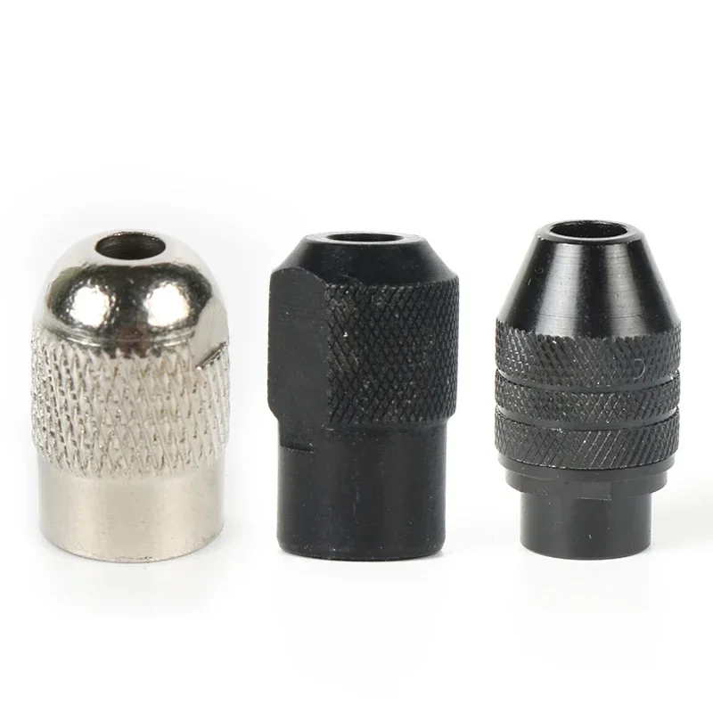2PC/Lot Universal Multi Keyless Dremel Chuck Mini Drill Collet Electric Grinder Accessories 0.5-3.2mm Stainless Steel Nuts