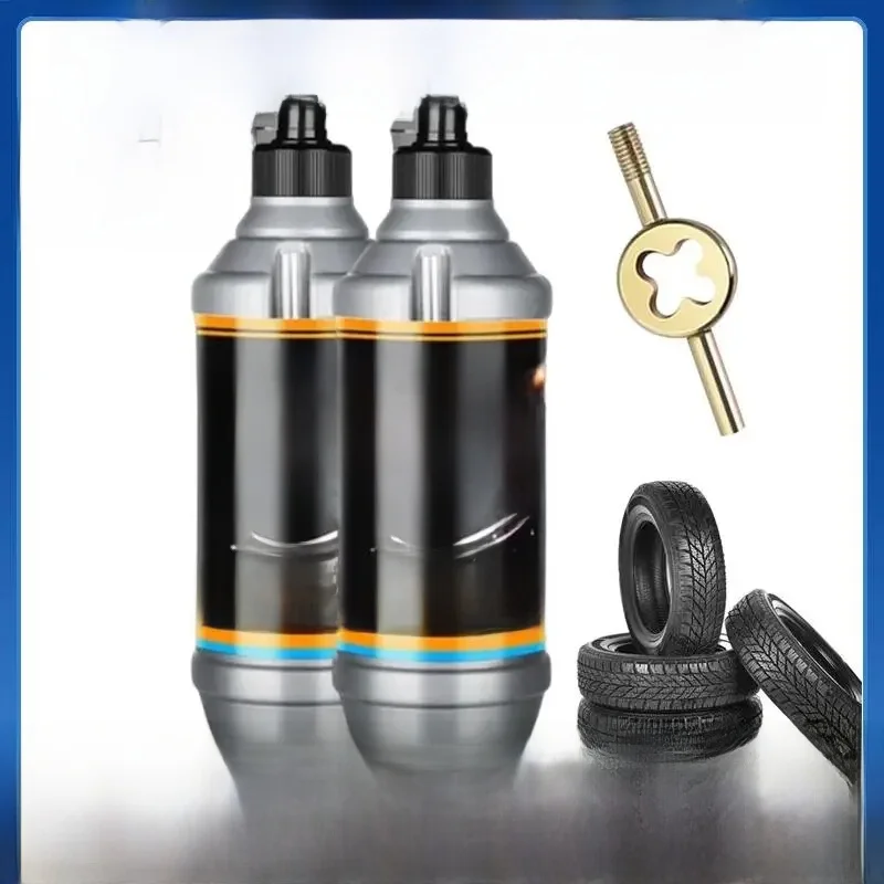 Mastic de pneu Tubeless 400ml, Kit de réparation de pneus, mastic de pneu Tubeless de grande capacité pour roues de voiture de petite/moyenne