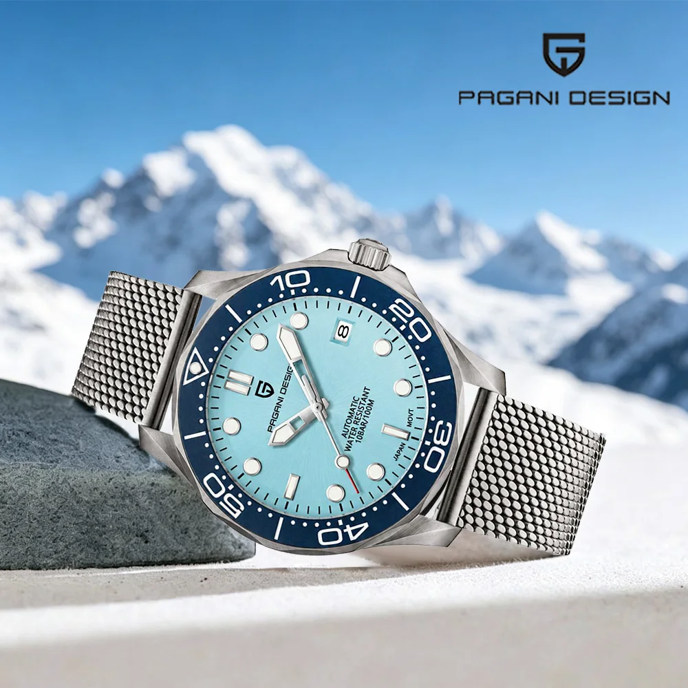 Pagani Design Brand 2026 New Fashion Men's Mechanical Watches MIYOTA8215 Automatic Watch Men's Waterproof sapphire Mirror Clock