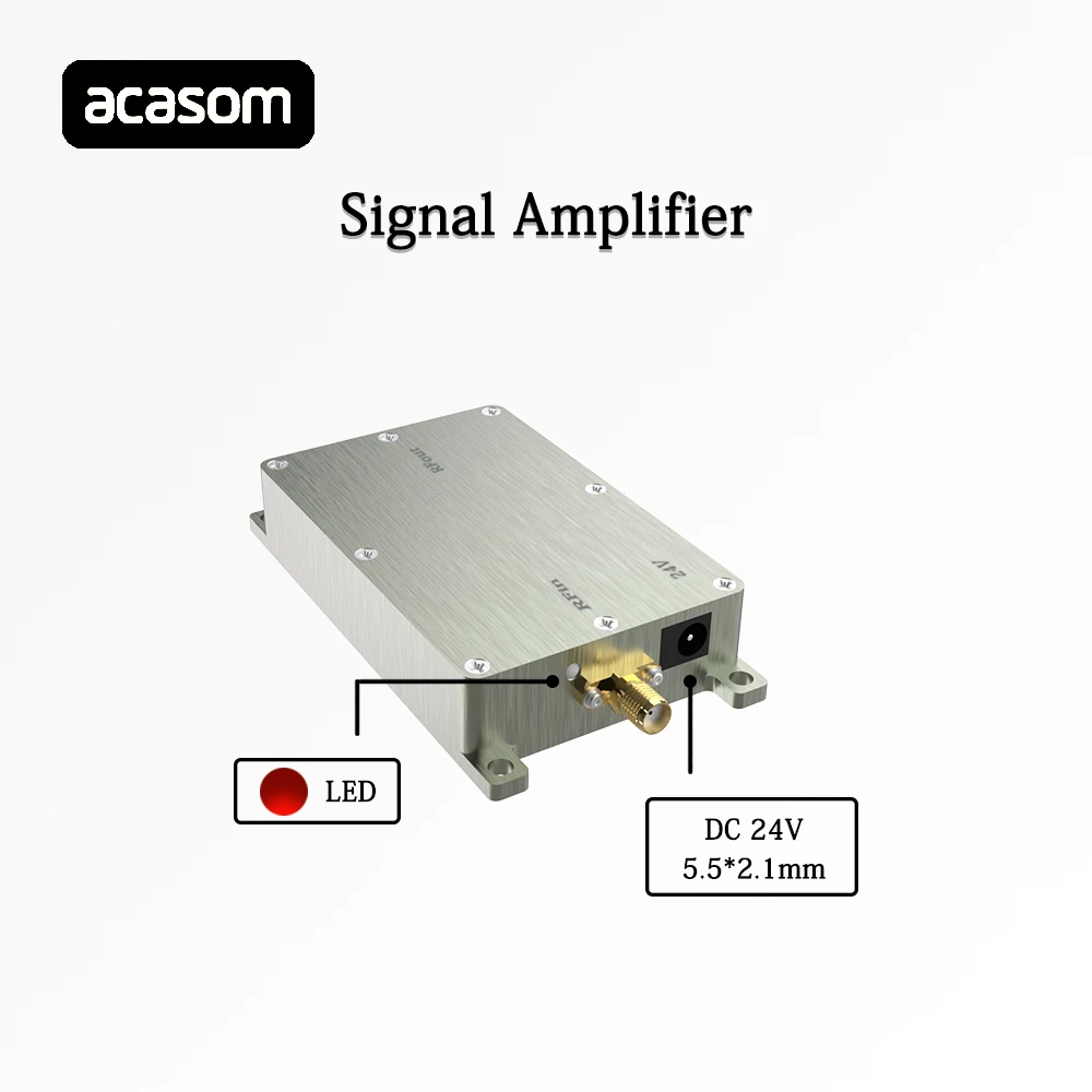 Amplificadores de alta potencia RF de 1,4 GHz y 50W, extensor de señal inalámbrico, fuente de señal de barrido para Dron GPS