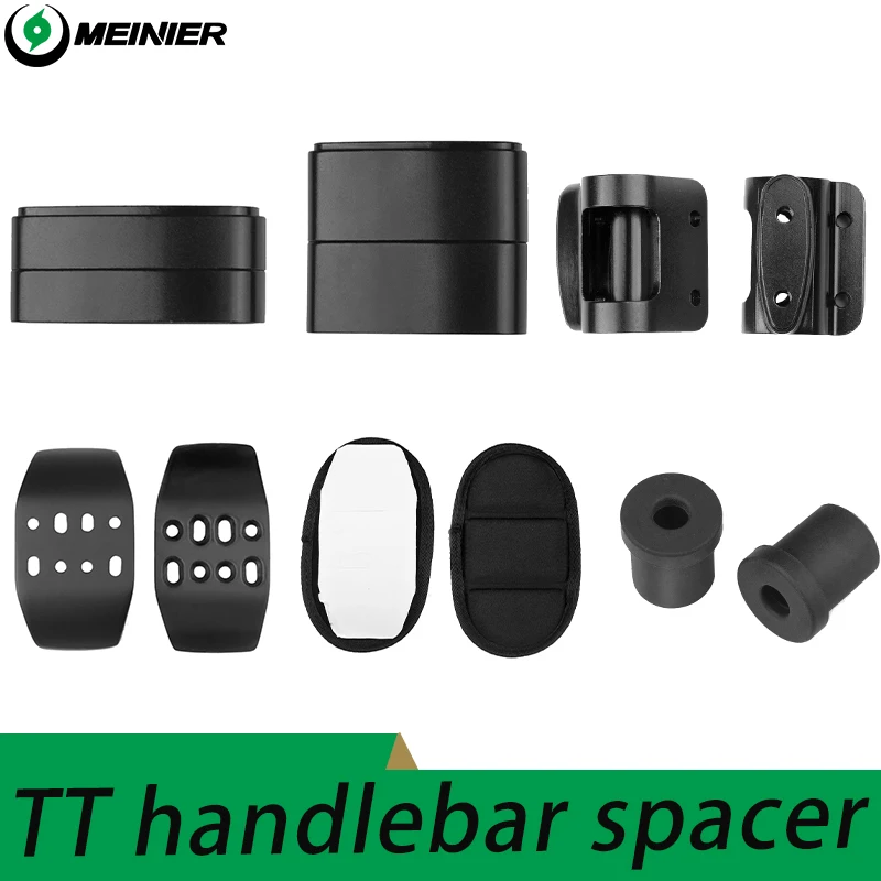 TT Handlebar Spacer Aero full carbon tt bar Parts 10/20mm integrated drop bar spacer Rest Handlebar Raise Spacers