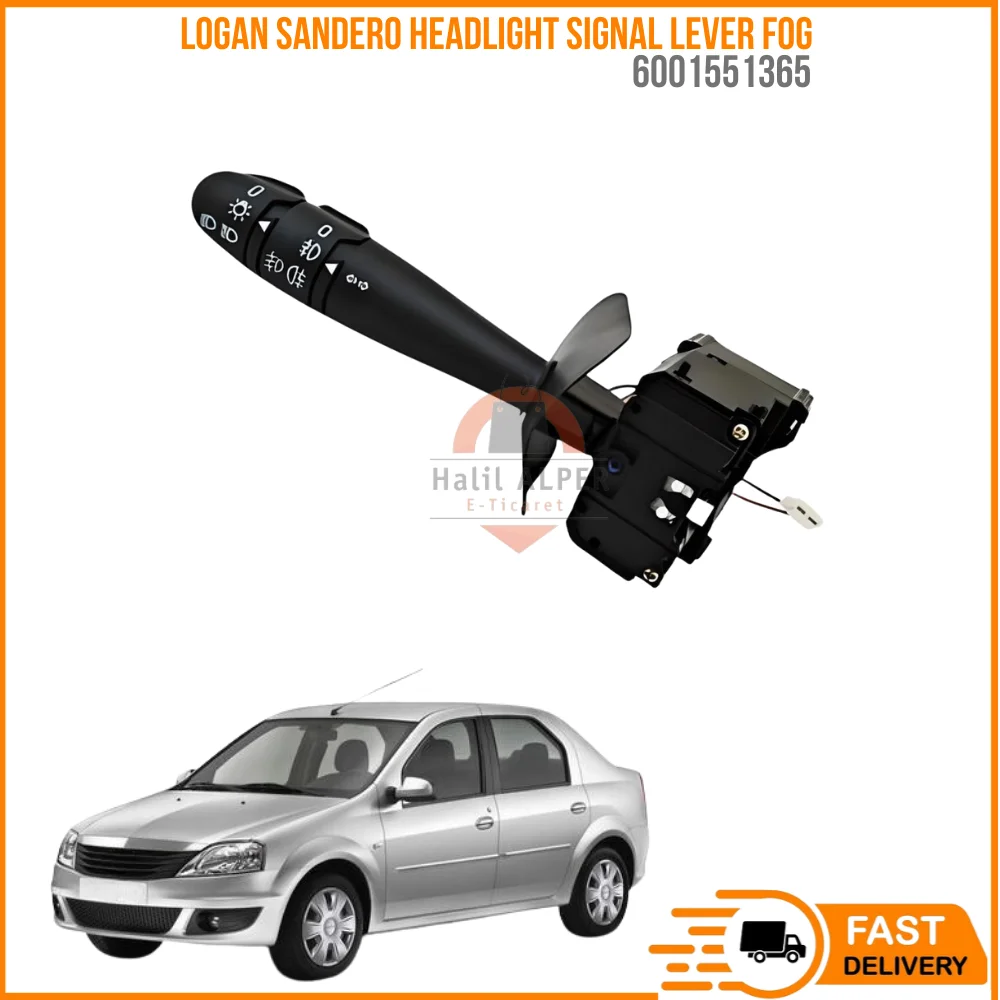 For LOGAN SANDERO HEADLIGHT SIGNAL LEVER FOG OEM 6001551365 super quality high satisfaction happy price fast delivery