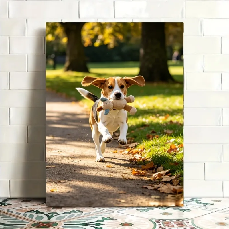 Customizable Wooden Frame Canvas Art, Personalized Canvas Photo Made Just for You, Perfect for Wall Decor and as a Gift