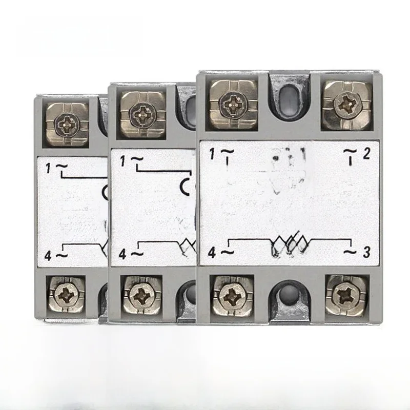 Półprzewodnikowy moduł przekaźnikowy 3-32V SSR-10VA SSR-25VA SSR-40VA 10A 25A 40A Relais Regulator 24-380VAC wyjście — zdjęcie 2