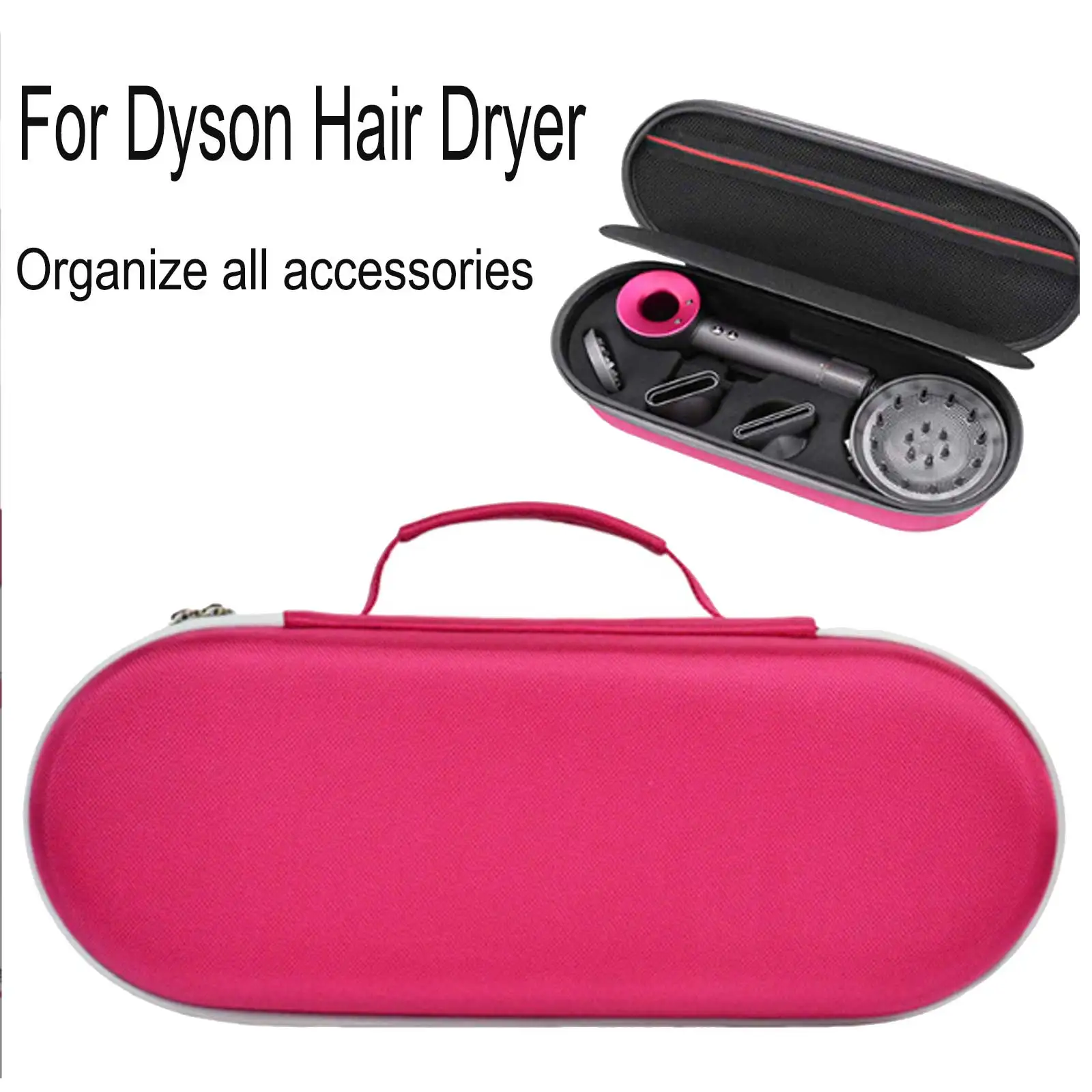 Carry Case for Dyson HD01 HD02 Supersonic Hair Dryer for HD03 HD08  EVA Hard Pretective Case