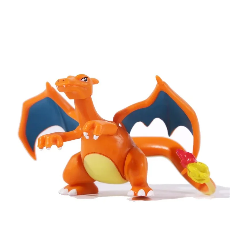 

Charizard Action Figure 8cm Pokemon Figures Toys Blastoise Squirtle Pikachu PVC Model Collection Toy Birthday Gift for Children