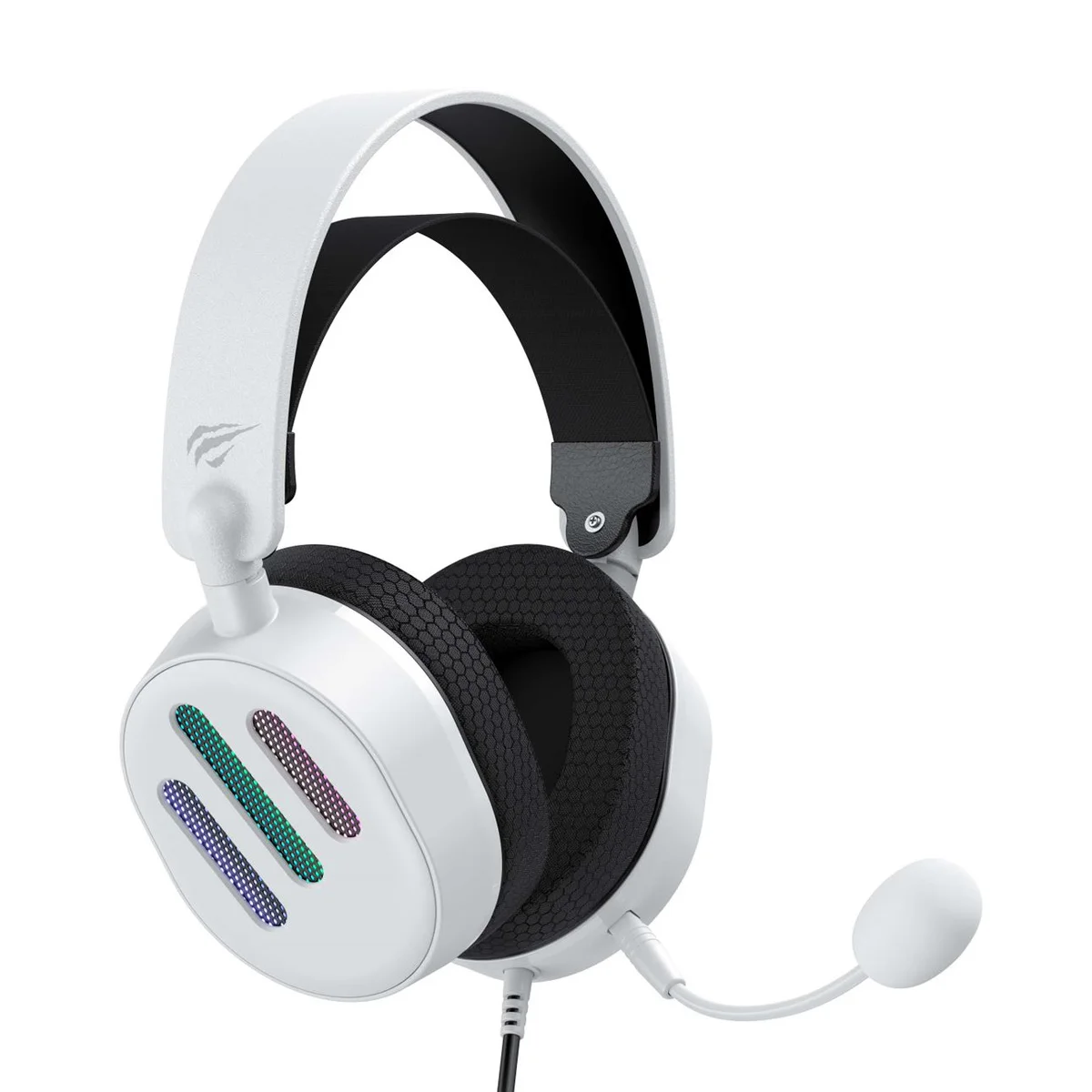 Headset Gamer Havit Gamenote H2038U RGB Branco