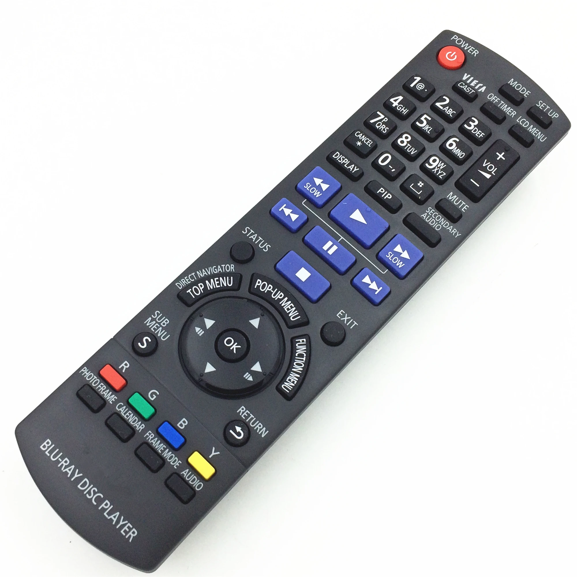 Original Remote Control  N2QAKB000086 For Panasonic TV/DVD Blu-Ray DVD Player DMPB500 DMPB500P