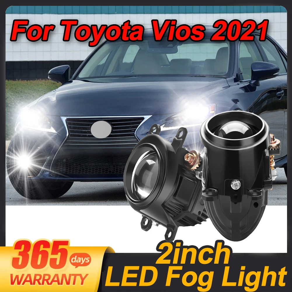 

2 Inch BI-LED Fog Light Projector Lens Mini Fog Lamps Lenes For Toyota Vios 2021