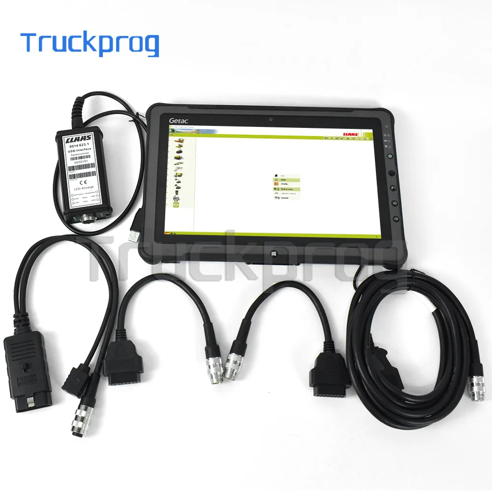 for CLAAS agriculture construction scanner  truck excavator for CLASS CANUSB MetaDiag interface diagnostic tool F110 tablet