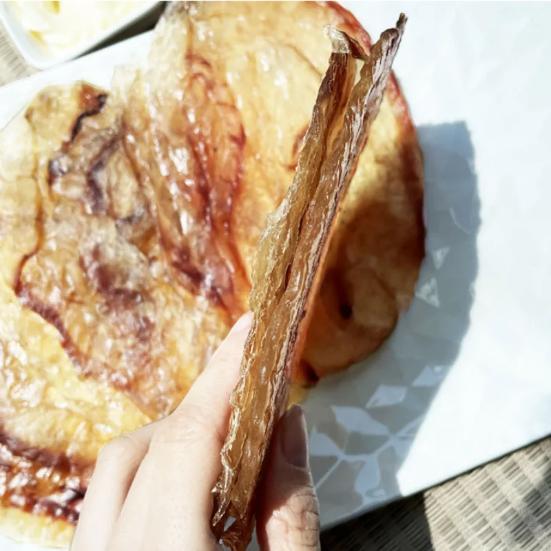 순살만을 담은 두툼하고 쫀득한 원형 아귀포 300g