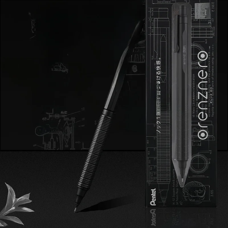 Pentel Orenznero metalowy ołówek automatyczny 0,5/0,3/0,2mm ciągły wkład końcówka teleskopowa Oreo lapiseira profesjonalne artykuły artystyczne — zdjęcie produktu 7