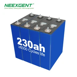 4PCS 3.2V 230ah Lifepo4 Battery Cells Rechargeable CALB  Power Deep Cycels For EV Solar Sytem High Quality Lithium Battery