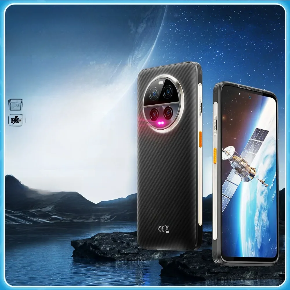 Ulefone Armor 23 Ultra 5G, satellietbericht, 120 W + 55 W Draadloos opladen, 512 GB ROM 24 GB RAM, 64 MP nachtcamera, 6,78" - afbeelding 2