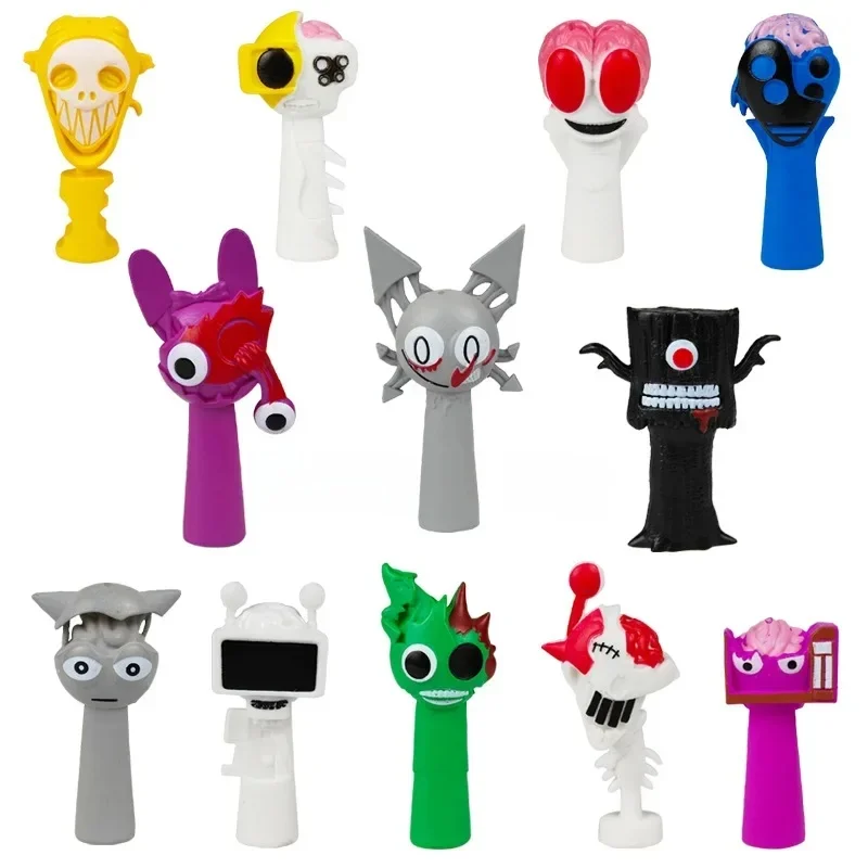 Sprunki Figurines jouet Sprunki Figurines Incredi Sprunki jouet figurine ensemble jardin de Banban Figure ensemble Pvc poupée ornement