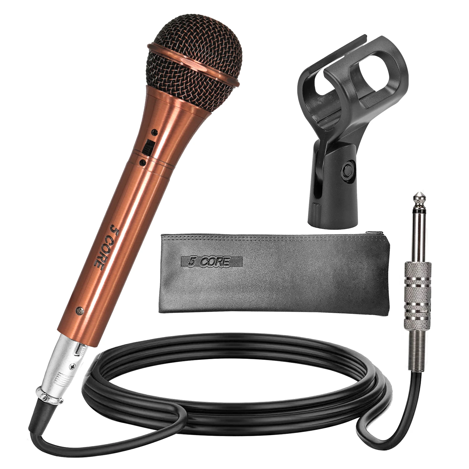

5Core XLR Microphone Dynamic Mic Karaoke Singing Studio Microfono Handheld Mics ND-959 Elantra