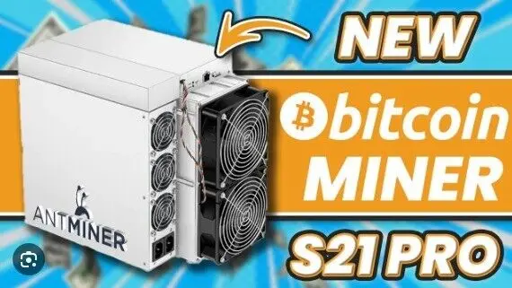 FAST SALE's Bitmain Antminer S21 Pro Bitcoin Miner (234Th/s) - CryptoMiner