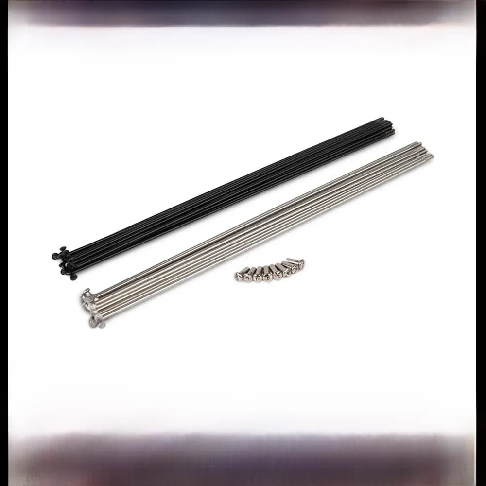 AliExpress NONE Customized Custom Made Spoke Radius Knitting Needle Stainless Steel 12G Sliver Bicycle Electric Bike Copper Nipple