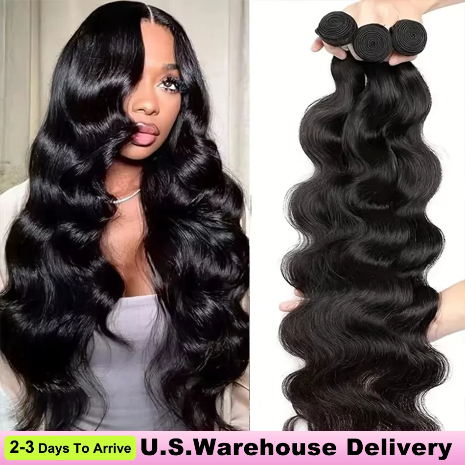 

12A 40 Inch Body Wave Human Hair Bundles 100% Human Hair Unprocessed Brazilian Virgin 3 4 Pcs Raw Hair Bundles Weave Extensions