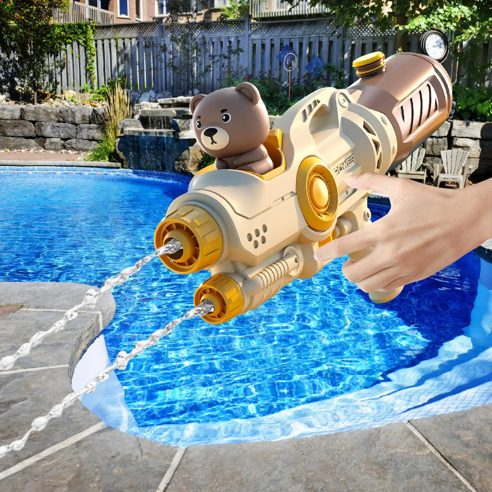 ألعاب مسدس مائي للأطفال من Water Squirters، لعبة مكافحة المياه على الشاطئ، أنشطة ممتعة للصيف، حمام السباحة، الفناء الخلفي للشاطئ #2