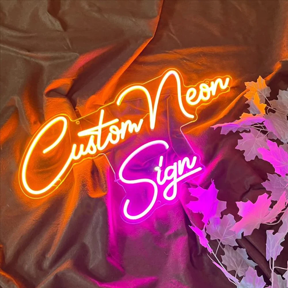 Big Size Custom LED Neon Sign Light Wall Decor for Home Business Events - Personalized Name Sign for Room Decoration