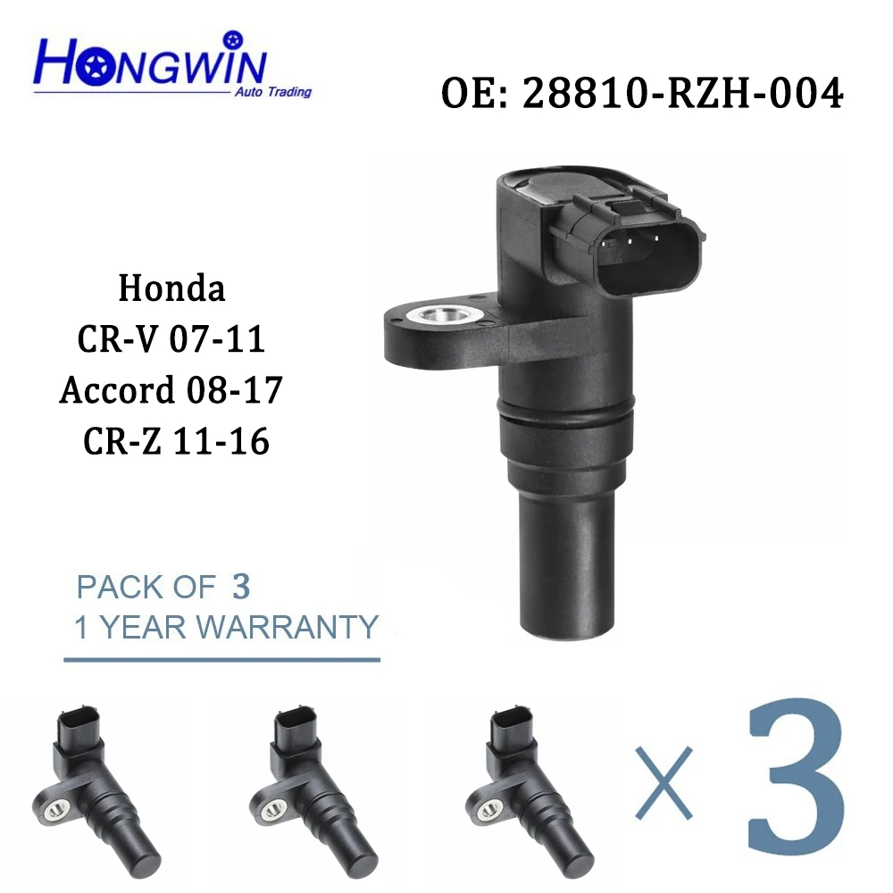 

1/3pcs 28810-RZH-004 New Speed Sensor For Honda Accord 08-17 CR-V 07-11 CR-Z 11-16 Element Insight OE 28810RZH004 SU11016 AU0194