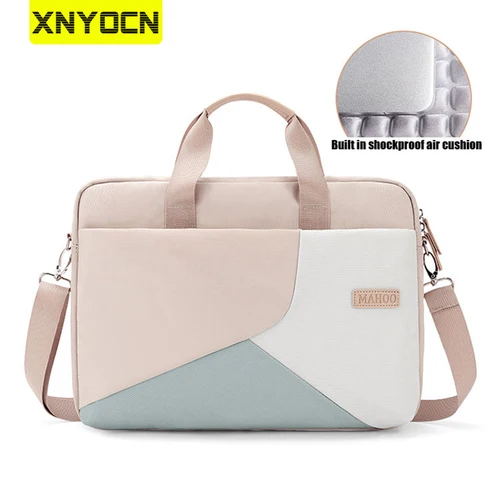 Imagen 1 del producto Xnyocn-funda para portátil de 15,6 pulgadas, maletín duradero con asa, funda protectora para ordenador portátil HP, Dell, Macbook, Ultrabook