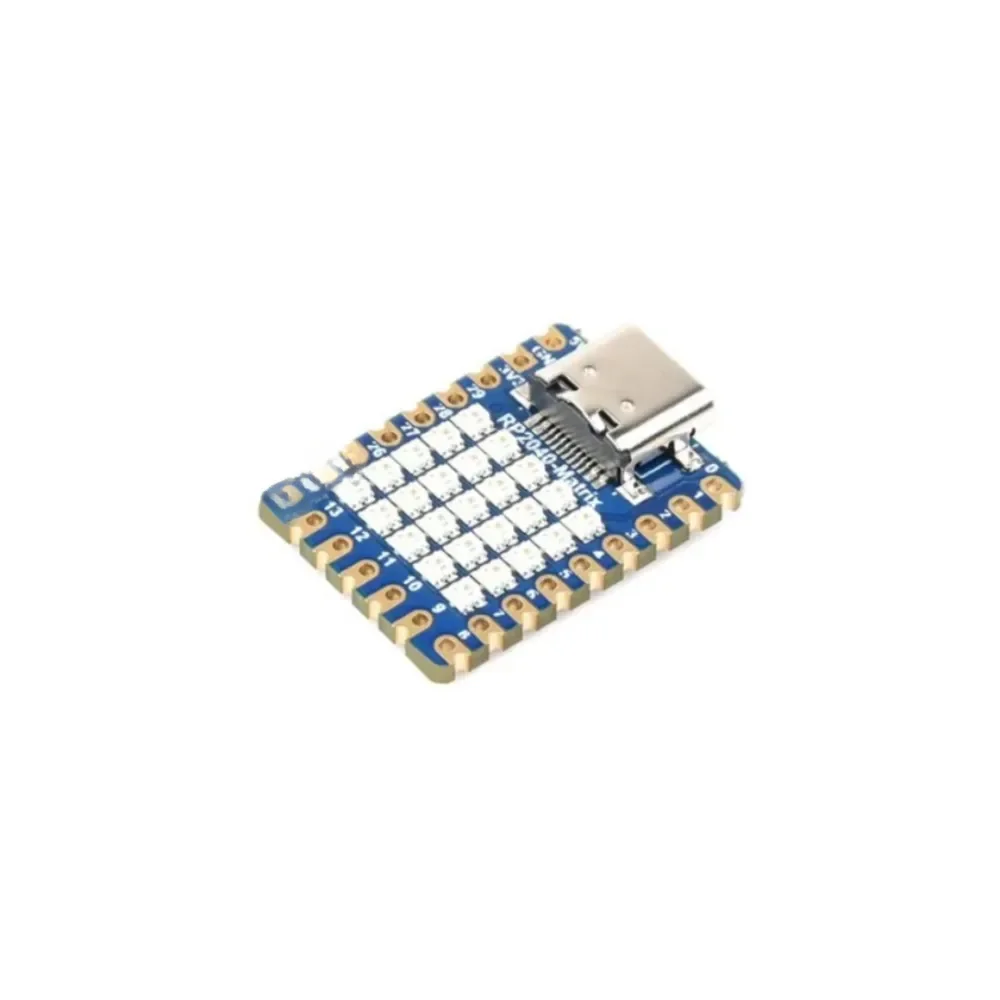 Płytka rozwojowa Raspberry PI RP2040 Pico Micro Matrix 5×5RGB LED moduł matrycy — zdjęcie 2