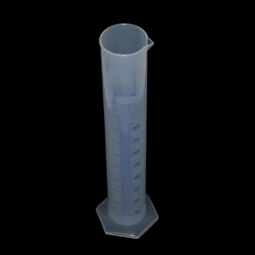 1000 ml półprzezroczysty plastikowy cylinder miarowy do materiałów laboratoryjnych Narzędzia laboratoryjne Narzędzia z podziałką miarową — zdjęcie produktu 7