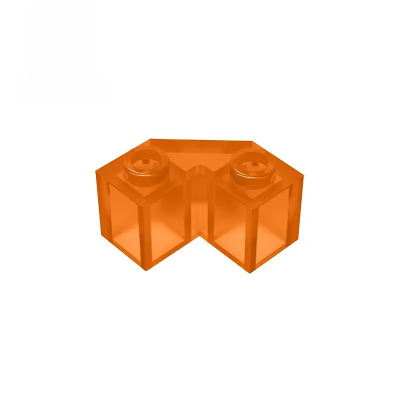 Gobricks-décennie s de construction 2x2, compatibles avec 87620, jouets pour enfants, petites pièces de bricolage, 45 degrés, 10 pièces