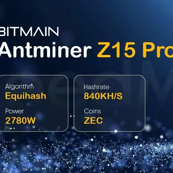

Fast Shipping Bitmain Antminer Z15 Pro 840kh/s 2780W Equihash Algorithm ZEC ZEN Crypto Asic Miner