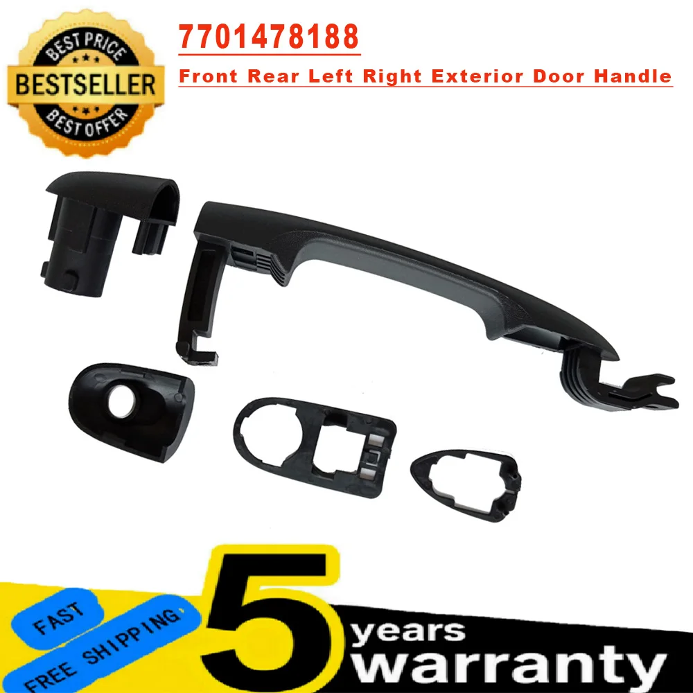 Front Rear Left Right Exterior Door Handle T For Renault Kangoo Express 2008-2017 7701478188