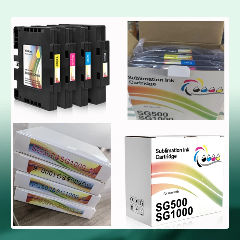 For SAWGRASS SG500 SG 1000 SG 500 GC51 Ink Cartridge Compatible Ink Cartridge With Chip With Ink For Ricoh SAWGRASS SG500 SG1000