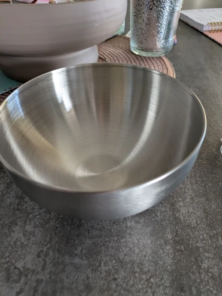 Gold Stainless Steel Fruit Salad Bowls Soup Rice Noodle Ramen Bowl Kitchen Tableware Food Container Mixing Bowls photo review