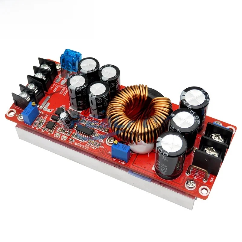 1200W 20A DC DC Converter Boost Step-up Power Supply Module IN 8-60V OUT 12-83V Hight Power Converter Step Up Module — zdjęcie 2
