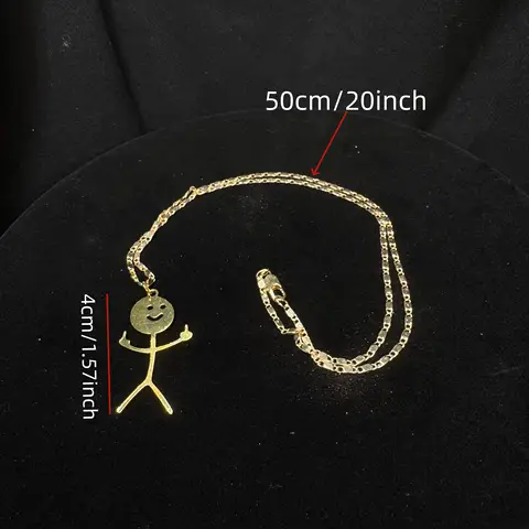 फैशनेबल महिलाओं का हार, यूनिसेक्स - सोने का आकर्षक छोटे लोगों का हार न्यूनतम आभूषण उपहार 20 इंच उपहार आभूषण एच 8 best sales छोटा हार - №5