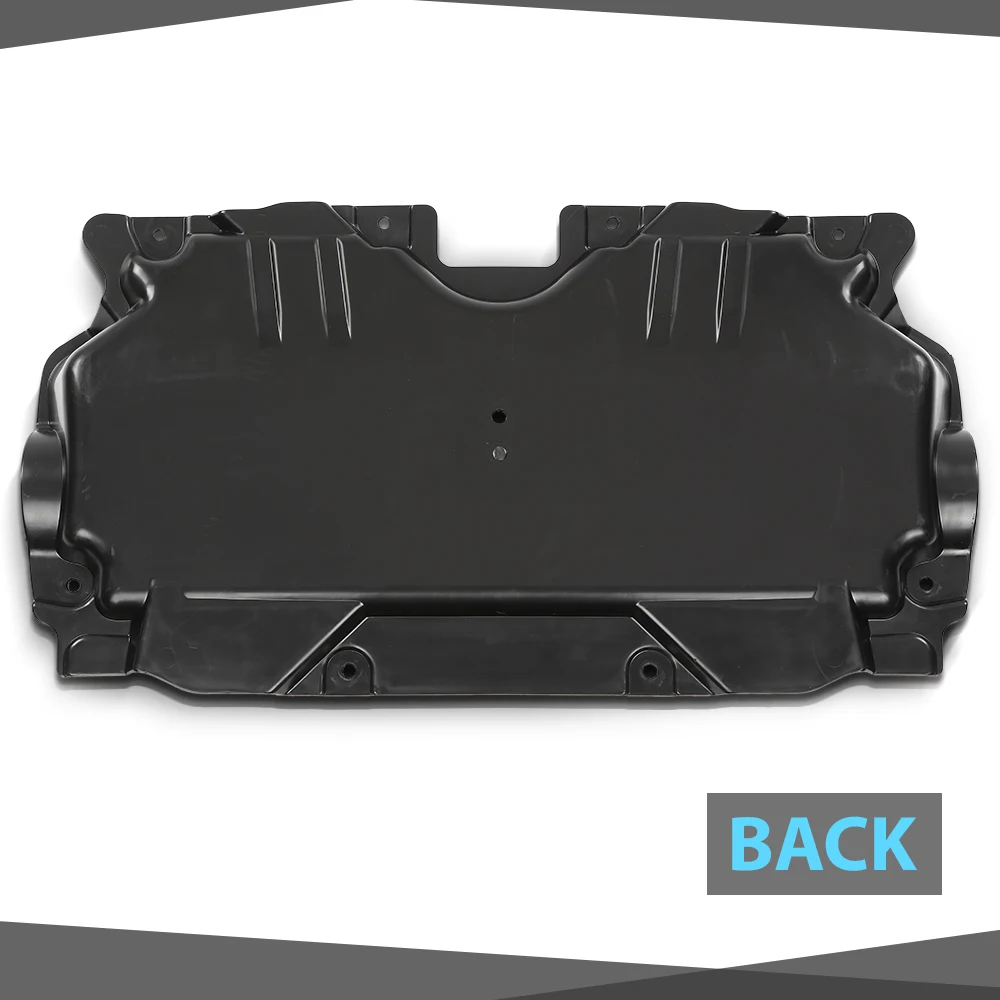 Osłona pod silnik tylna dolna nowa pasuje do Mercedes-Benz 2015-2022 Mb1228186 Mb1228186 czarna osłona przeciwbłotna pod silnik wytrzymała