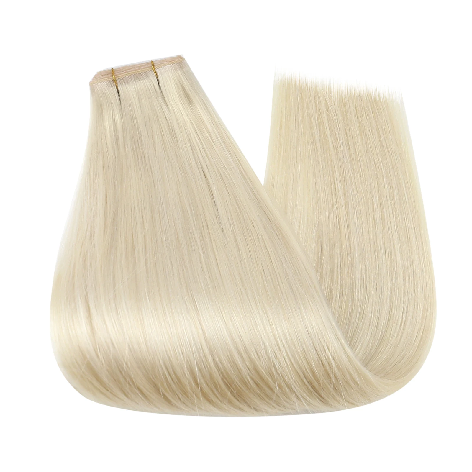 Moresoo Butterfly Weft Hair Extensions Invisible Pu Hole Weft Extensions Hand Tied Add Volume Double Side Genius Weft Extensions