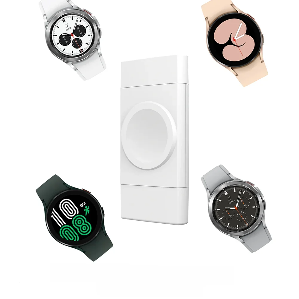 Bezprzewodowa ładowarka do zegarka 2 w 1 do Apple Watch 8 7 6 5 SE / Samsung Galaxy Watch 5 4 3 2 Stacja szybkiego ładowania Niezbędne w podróży — zdjęcie 2