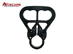 ACECARE-cilindro de buceo de 39-41mm, soporte de manija de tanque, agarre de buceo, tanques de cuello de tanque plegables, asa de transporte