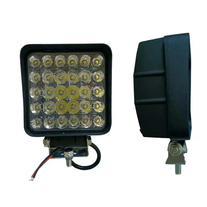 

5000LM 24W LED Cube Light Pod Offroad Driving Fog Lamp for Pickup Tractor ATV UTV Heavy Duty Waterproof with Stainless Bracket