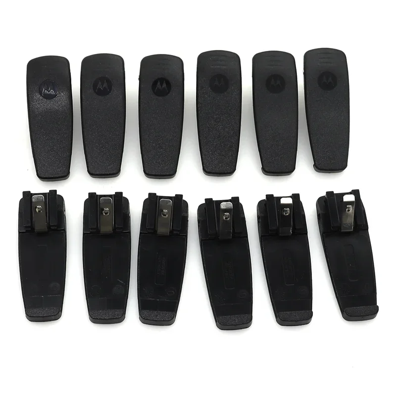 12X RLN5644A Klips do paska do radia Motorolae do EP450 DP1400 CP040 CP200 CP140 CP180 MP300 A8 BPR40 PR400 DEP450 Xir P3688 GP300 — zdjęcie produktu 7