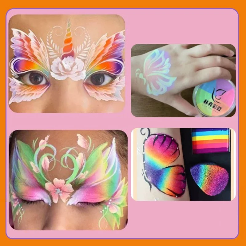 Professional net weight 90g Water-based Face Painting Special effects Makeup Kit Stage Makeup body painting for child